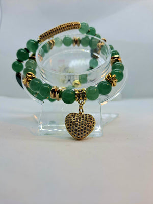 Adventurine set